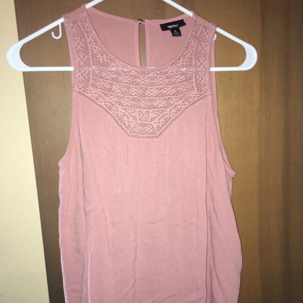 Blush Crochet Top